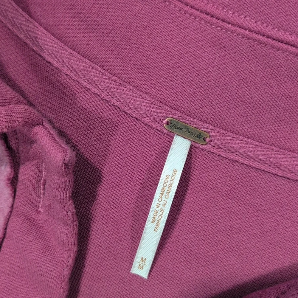 Free People Ruby Shirt Jacket Shacket Dramatic Orchid - Picture 5 of 12